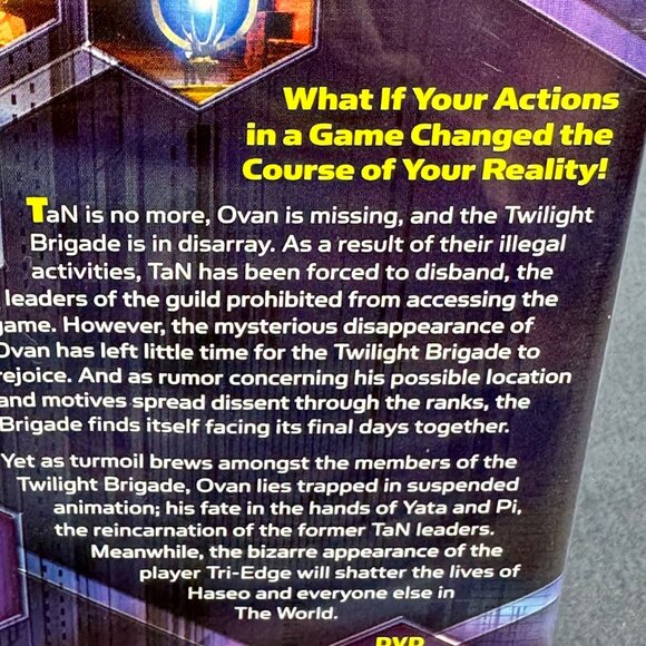 .hack//Roots Volume 3 Tri-Edge DVD Anime Series Episodes 11-14 New - Picture 4 of 10